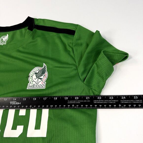 Mexico Soccer Jersey Football Camiseta Mens Size L Green - Picture 7 of 8